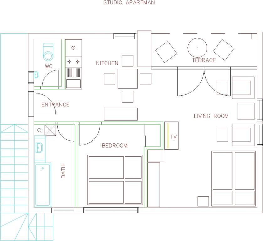 Siraly Apartman Balatonfůzfő Pokój zdjęcie